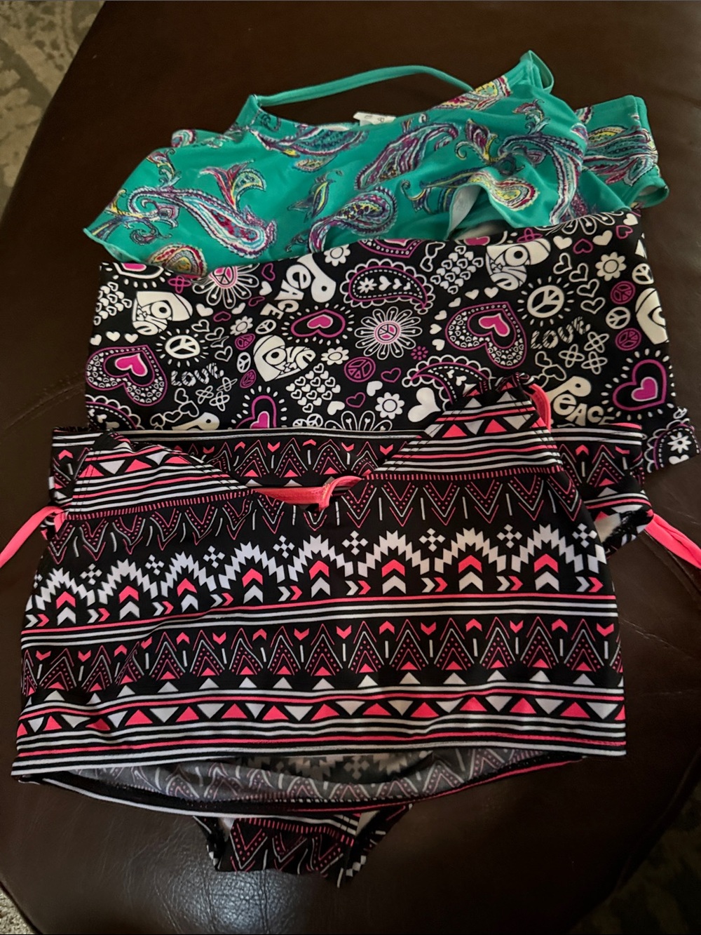 3- girls bathing suits